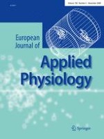 European Journal of Applied Physiology 4/2008