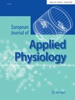 European Journal of Applied Physiology 3/2009