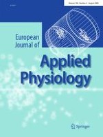 European Journal of Applied Physiology 6/2009