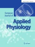 European Journal of Applied Physiology 3/2010