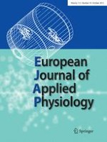 European Journal of Applied Physiology 10/2013