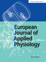 European Journal of Applied Physiology 4/2013