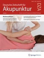 Deutsche Zeitschrift für Akupunktur 3/2018