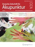 Deutsche Zeitschrift für Akupunktur 4/2019