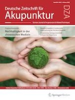 Deutsche Zeitschrift für Akupunktur 1/2023