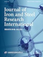 Journal of Iron and Steel Research International 9/2019