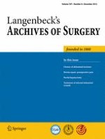 Langenbeck's Archives of Surgery 8/2012