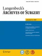 Langenbeck's Archives of Surgery 3/2013
