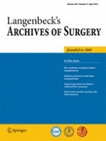 Langenbeck's Archives of Surgery 4/2014