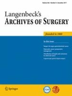 Langenbeck's Archives of Surgery 8/2017