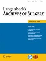 Langenbeck's Archives of Surgery 5/2018