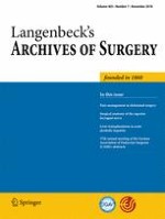 Langenbeck's Archives of Surgery 7/2018