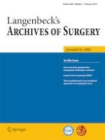 Langenbeck's Archives of Surgery 1/2019