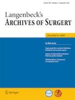 Langenbeck's Archives of Surgery 6/2020