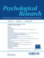 Psychological Research 1/2007