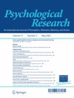 Psychological Research 3/2007