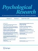 Psychological Research 5/2007