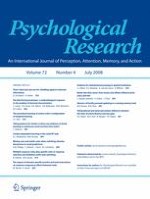 Psychological Research 4/2008