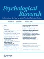 Psychological Research 1/2009