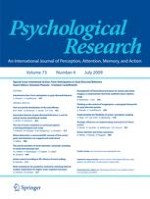 Psychological Research 4/2009