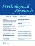 Psychological Research 1/2010