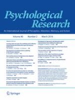 Psychological Research 2/2016