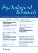 Psychological Research 5/2016