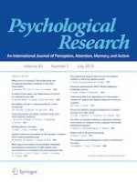 Psychological Research 5/2019