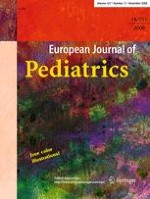 European Journal of Pediatrics 11/2008