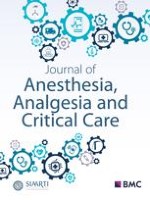 Journal of Anesthesia, Analgesia and Critical Care