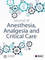 Journal of Anesthesia, Analgesia and Critical Care 1/2022