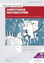 Anästhesie Nachrichten 1/2023