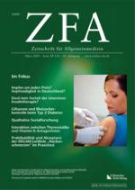Zeitschrift für Allgemeinmedizin 3/2009