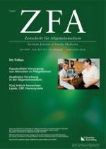 Zeitschrift für Allgemeinmedizin 7/2009