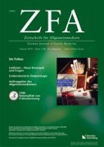 Zeitschrift für Allgemeinmedizin 1/2010
