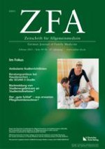 Zeitschrift für Allgemeinmedizin 2/2011