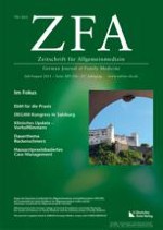Zeitschrift für Allgemeinmedizin 7-8/2011