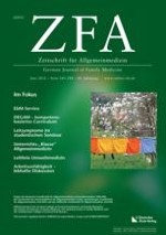 Zeitschrift für Allgemeinmedizin 6/2012