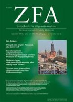 Zeitschrift für Allgemeinmedizin 9/2014
