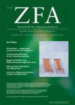 Zeitschrift für Allgemeinmedizin 12/2015