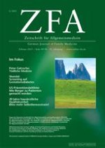 Zeitschrift für Allgemeinmedizin 2/2015