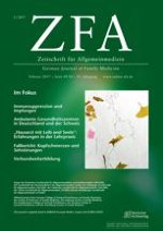 Zeitschrift für Allgemeinmedizin 2/2017