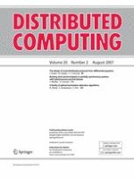 Distributed Computing 2/2007