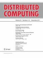 Distributed Computing 3-4/2011