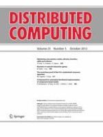Distributed Computing 5/2012
