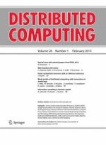 Distributed Computing 1/2015