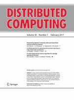 Distributed Computing 1/2017