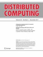 Distributed Computing 6/2017