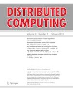 Distributed Computing 1/2019