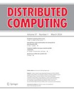 Distributed Computing 1/2024